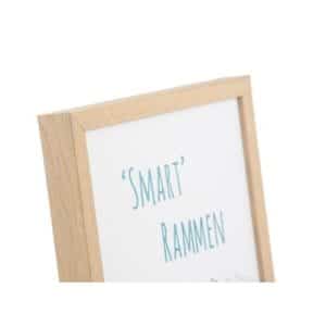 Smart Rammen - A3 - natur eg