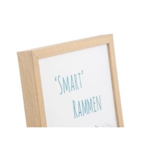 Smart Rammen - A3 - natur eg