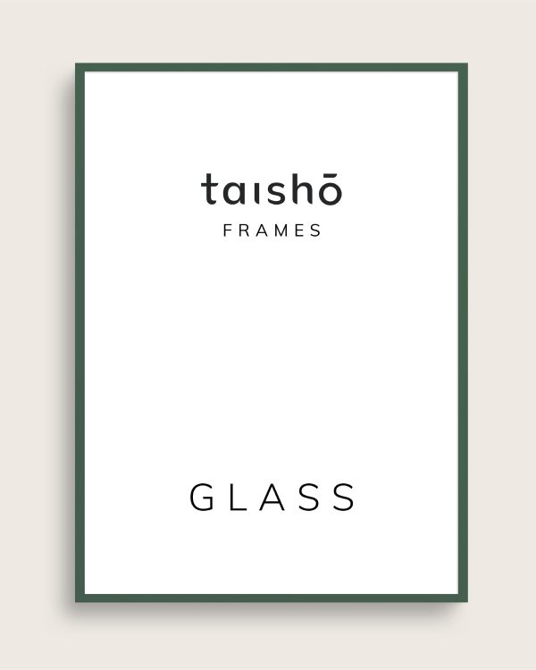 Mørkegrøn ramme | Størrelse A3 | taishō