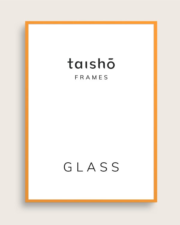Orange ramme | Størrelse A3 | taishō